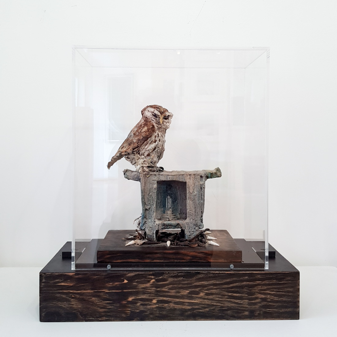'To Wisdom: Athene Noctua' by artist Mark Gibbs